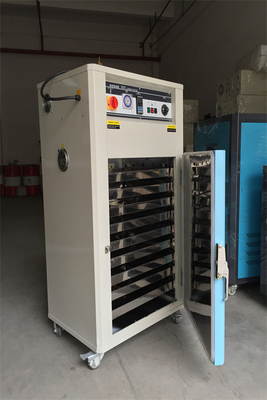 Secador industrial OOD-9 de los gránulos de Oven Dryer Hot Air Plastic del gabinete del polímero