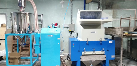 Máquina granuladora de reciclaje plástica de SKD, trituradora plástica industrial 3.75kw