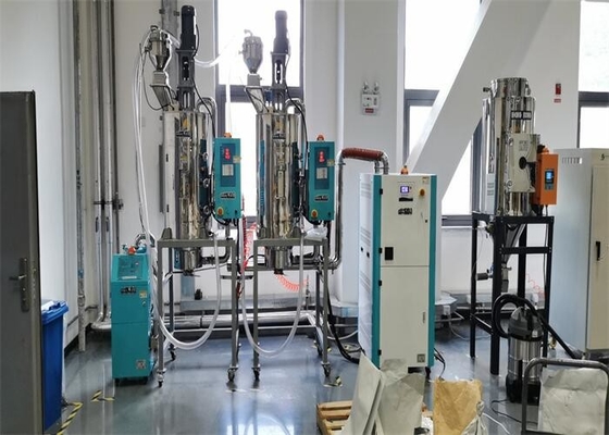 El secador OCR-160 del cristalizador del ANIMAL DOMÉSTICO del PLA TPU modificó color para requisitos particulares con menos poder