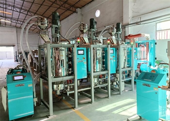 El secador OCR-160 del cristalizador del ANIMAL DOMÉSTICO del PLA TPU modificó color para requisitos particulares con menos poder