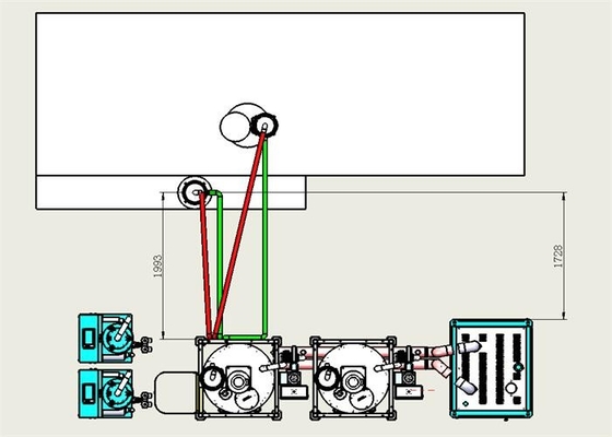 Variación de la potencia instalada Deshumidificador de desecantes industriales Plástico higroscópico para 60-4000m3/h Flujo de aire del proceso