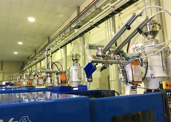 Secador de hopper de acero inoxidable / aluminio y plástico con potencia KW variada en diferentes tamaños