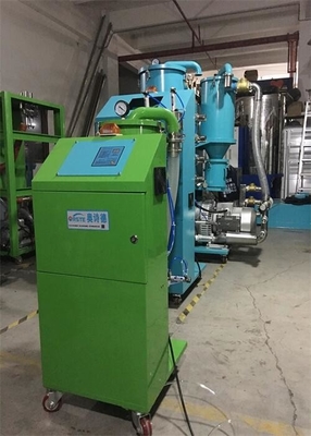 Motor 0,75 -15 Kw cargador automático al vacío con tuberías Φ 38-63 mm para materiales grises verdes