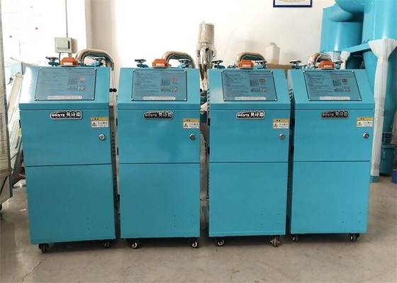 Cargador de vacío industrial de resina de plástico con sistema de control PLC