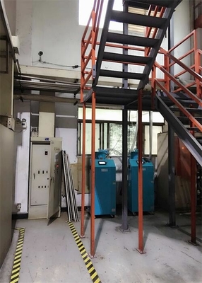 Cargador de vacío industrial de resina de plástico con sistema de control PLC