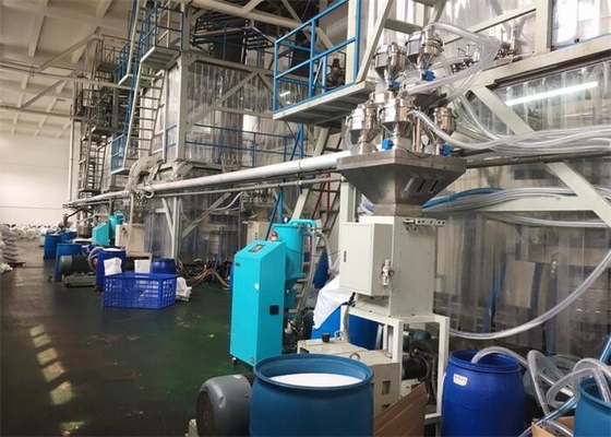 Sistema de alimentación centralizado automatizado de 500-2000 kg de capacidad para el secado de materiales plásticos