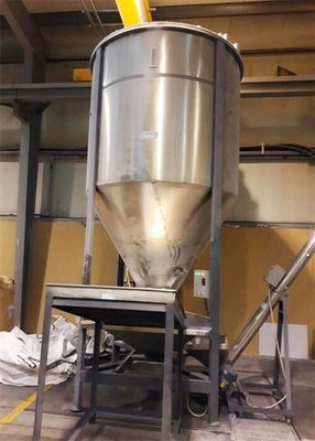 Máquina de mezcla vertical de plástico para una mezcla de velocidad eficiente