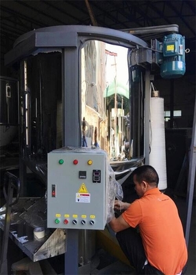Máquina de mezcla vertical de plástico para una mezcla de velocidad eficiente