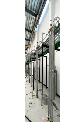 Capacidad Sistema de alimentación de plástico con control PLC control remoto Capacidad 500-2000 kg