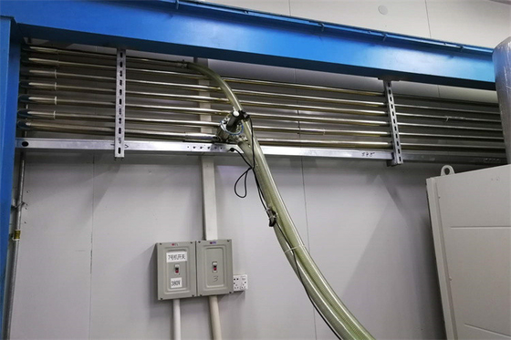 Sistema de alimentación centralizado de sequía de acero inoxidable para la manipulación de materiales múltiple