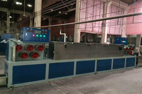 El control inteligente PP plásticos del PLC ata con correa la cadena de producción cinta con 5-19 milímetros de color verde