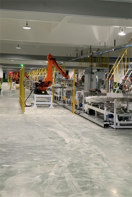 Control del PLC que apila pesando la empaquetadora semi auto para la pelotilla plástica