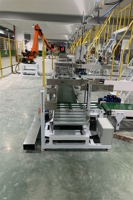 Control del PLC que apila pesando la empaquetadora semi auto para la pelotilla plástica
