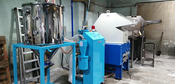 Máquina granuladora de reciclaje plástica de SKD, trituradora plástica industrial 3.75kw