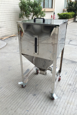 80L - compartimiento de acero inoxidable del tanque de almacenamiento 1000L para almacenar de la pelotilla de la resina plástica