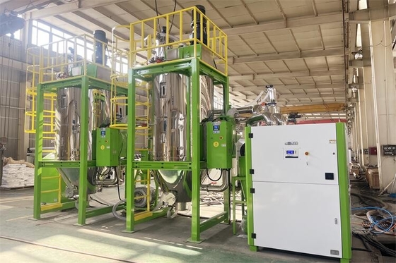 200 - secador plástico del cristalizador del ANIMAL DOMÉSTICO 1000kg con el dispositivo de seguridad y la limpieza automática