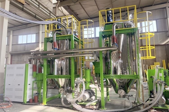 200 - secador plástico del cristalizador del ANIMAL DOMÉSTICO 1000kg con el dispositivo de seguridad y la limpieza automática
