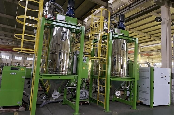 100-1000 secador del cristalizador del ANIMAL DOMÉSTICO del Kg/H con el sistema multi de la filtración de la etapa