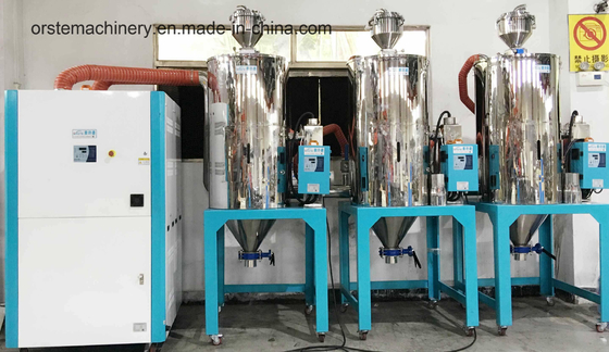 Máquina de cristalización plástica de la filtración gradual con la refrigeración por aire y el dispositivo de seguridad