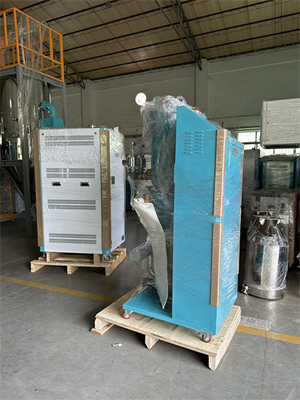 Cargador automático de vacío negativo PLC de 15 kW para materiales grises verdes