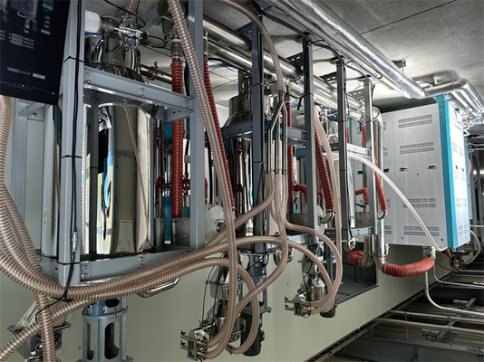 Ahorro de energía 40-16000L Deshumidificador de aire caliente Hopper Secador
