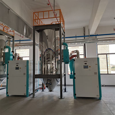 Ahorro de energía 40-16000L Deshumidificador de aire caliente Hopper Secador