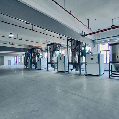 Secador de hojas de 40-16000L de eficiencia energética para plásticos higroscópicos