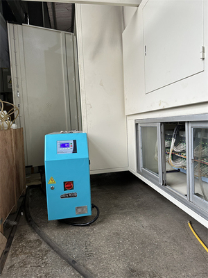 Regulador de temperatura del fluido de transferencia de calor ajustable Azul y blanco