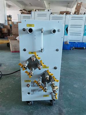 Controlador de temperatura de molde con pantalla de PLC de precisión con elemento de enfriamiento de tubo de cobre